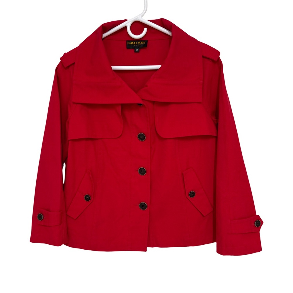 Gallant New York Double-Breasted Cropped Pea Coat Women’s 12